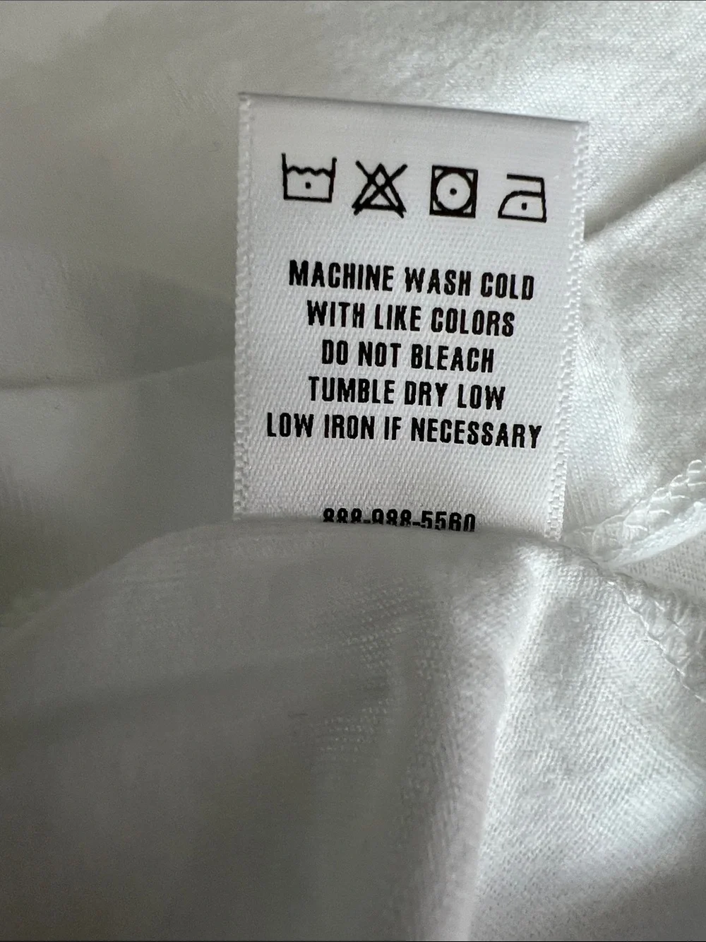 New Buck Mason White Pima Classic Tee Size M - Picture 6 of 8